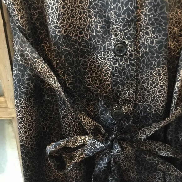 Club Monaco Vintage 100% Silk Cocktail Dress - Picture 2 of 3